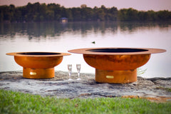 StarWood Fireplaces - Fire Pit Art Magnum with lid -