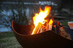 StarWood Fireplaces - Fire Pit Art Manta Ray -