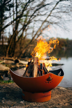 StarWood Fireplaces - Fire Pit Art Namaste - Wood Burning