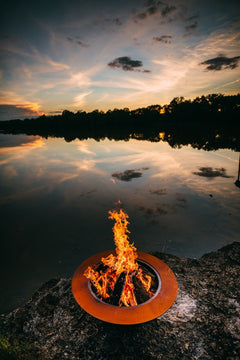 StarWood Fireplaces - Fire Pit Art Saturn -