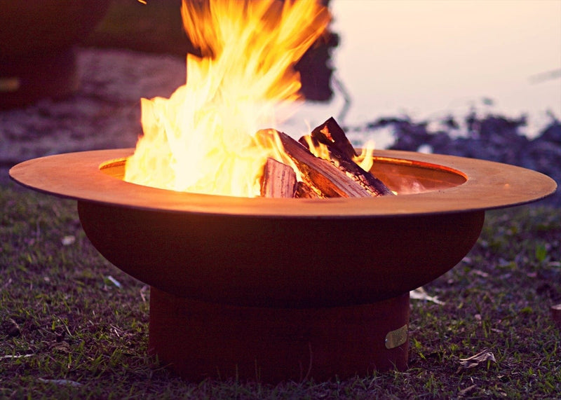 StarWood Fireplaces - Fire Pit Art Saturn - Wood Burning