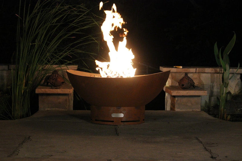 StarWood Fireplaces - Fire Pit Art Scallop with Tidal -