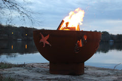StarWood Fireplaces - Fire Pit Art Sea Creatures -