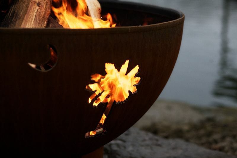 StarWood Fireplaces - Fire Pit Art Tropical Moon -