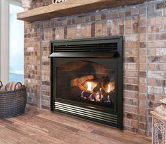 StarWood Fireplaces - Empire 26 Inch Vail Vent-Free Gas Fireplaces with Contour Burner -