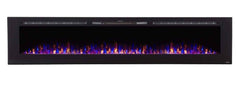 StarWood Fireplaces - Touchstone The Sideline 100 80032 -100 Inch Recessed Electric Fireplace -
